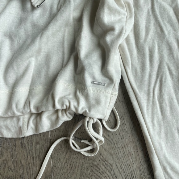 Diesel zip up cropped sweater - Picture 2 of 3